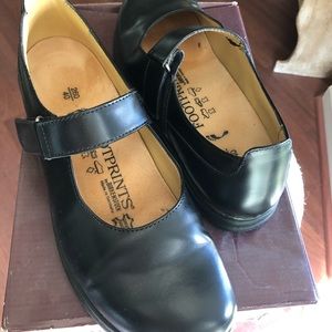 MARYJANES BLACK LEATHER